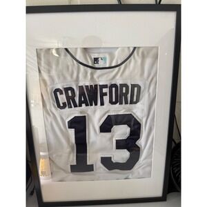 JP Crawford Seattle Mariners Framed Jersey MLB Baseball Wall Art Decor White 13